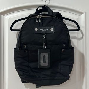MARC JACOBS NEY YORK preppy nylon BACKPACK black